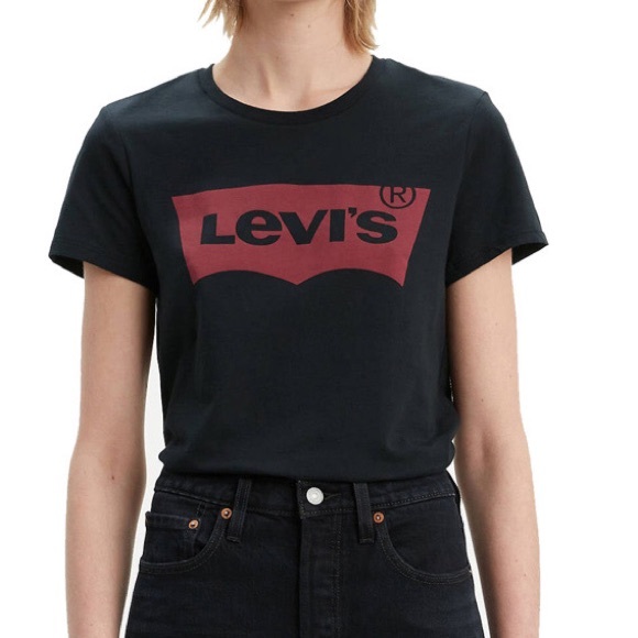 COPY - Levi’s Logo Perfect T-Shirt - Picture 1 of 7
